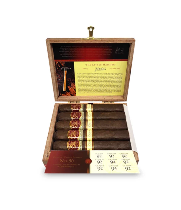 Padron Family Reserve No. 50 Maduro Cigar - Image 3